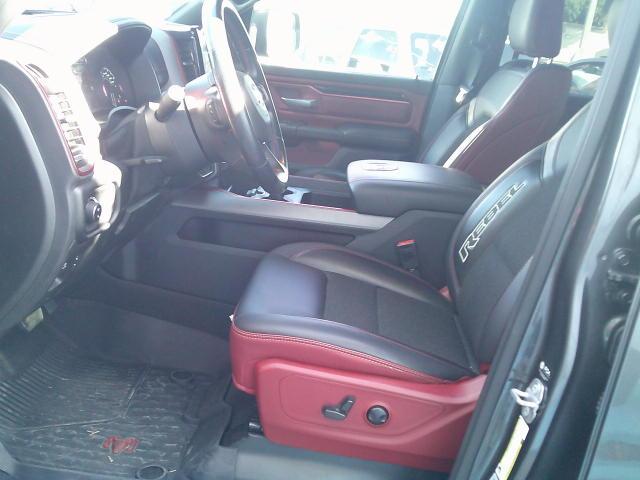 2022 Grey /Red RAM 1500 Rebel Crew Cab SB 4WD (1C6SRFLTXNN) with an 5.7L V8 OHV 16V engine, 8A transmission, located at 4000 Bee Ridge Road, Sarasota, FL, 34233, (941) 926-0300, 27.298664, -82.489151- Photo#9
