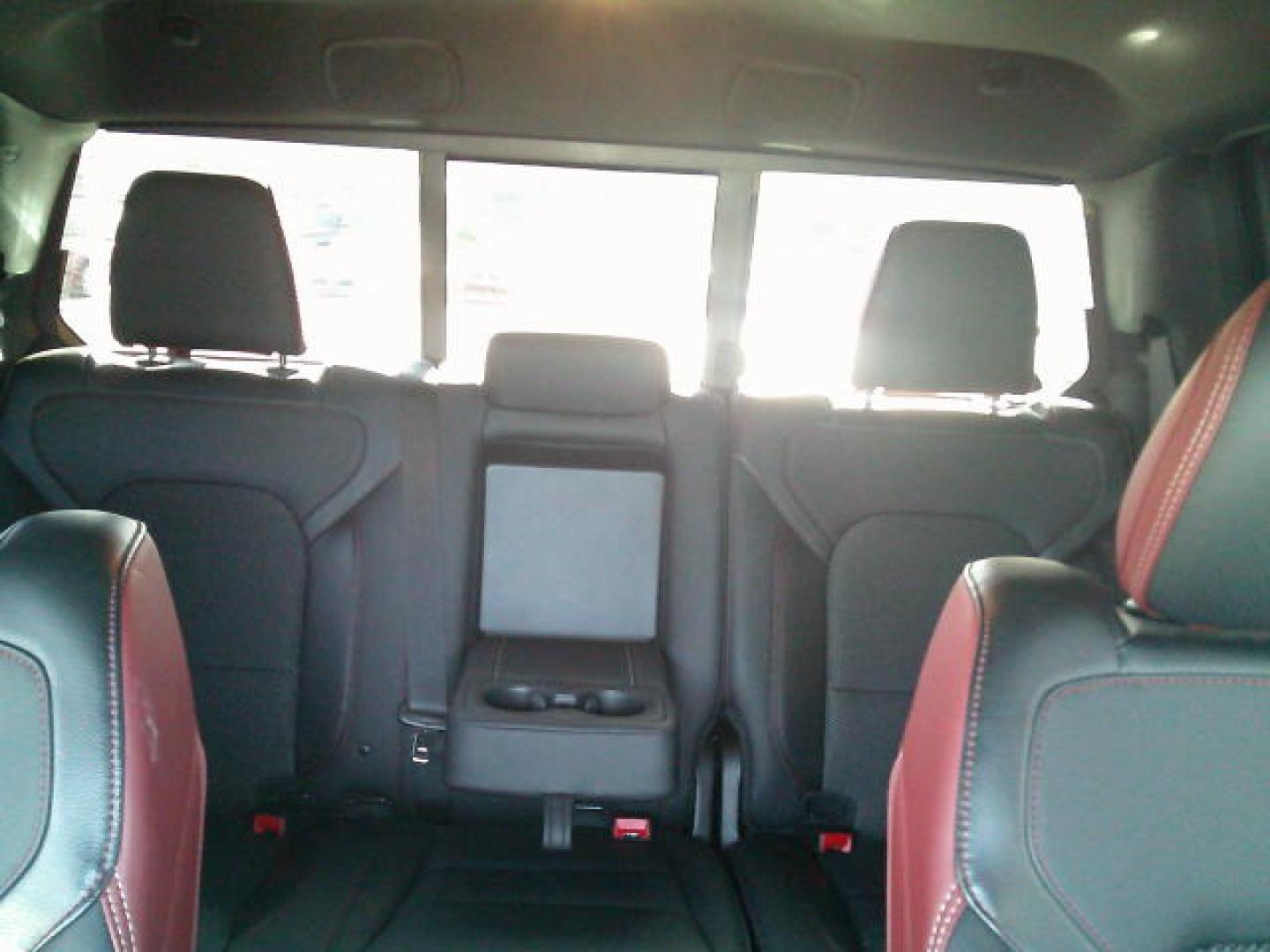 2022 Grey /Red RAM 1500 Rebel Crew Cab SB 4WD (1C6SRFLTXNN) with an 5.7L V8 OHV 16V engine, 8A transmission, located at 4000 Bee Ridge Road, Sarasota, FL, 34233, (941) 926-0300, 27.298664, -82.489151- Photo#17