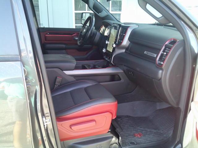 2022 Grey /Red RAM 1500 Rebel Crew Cab SB 4WD (1C6SRFLTXNN) with an 5.7L V8 OHV 16V engine, 8A transmission, located at 4000 Bee Ridge Road, Sarasota, FL, 34233, (941) 926-0300, 27.298664, -82.489151- Photo#18