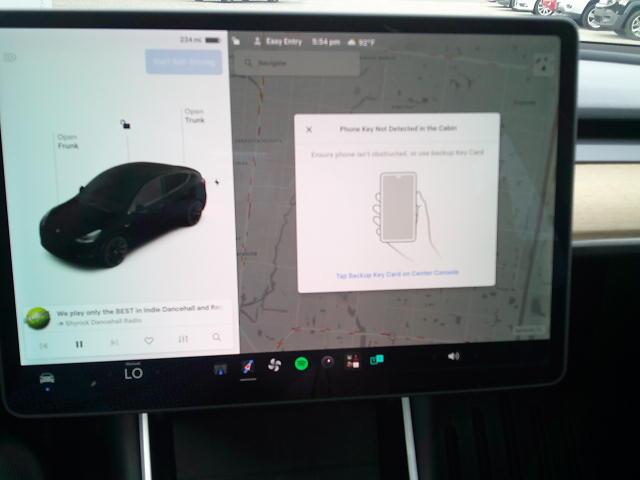 2020 Black /Black Tesla Model Y Long Range (5YJYGDEE5LF) with an ELECTRIC engine, 1A transmission, located at 4000 Bee Ridge Road, Sarasota, FL, 34233, (941) 926-0300, 27.298664, -82.489151- Photo#19