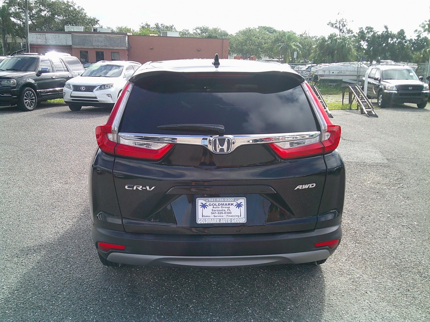 2019 Black /Black Honda CR-V EX AWD (7FARW2H51KE) with an 1.5L L4 16V DOHC TURBO engine, CVT transmission, located at 4000 Bee Ridge Road, Sarasota, FL, 34233, (941) 926-0300, 27.298664, -82.489151- Photo#5