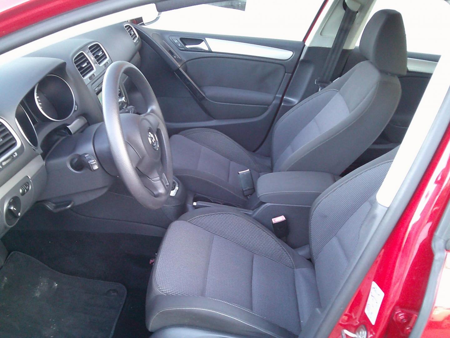 2014 Red /Black Volkswagen Golf 2.5L Conv & Sunroof 4 Door PZEV (WVWDB7AJ8EW) with an 2.5L L5 DOHC 20V engine, 6-Speed Automatic transmission, located at 4000 Bee Ridge Road, Sarasota, FL, 34233, (941) 926-0300, 27.298664, -82.489151- Photo#11