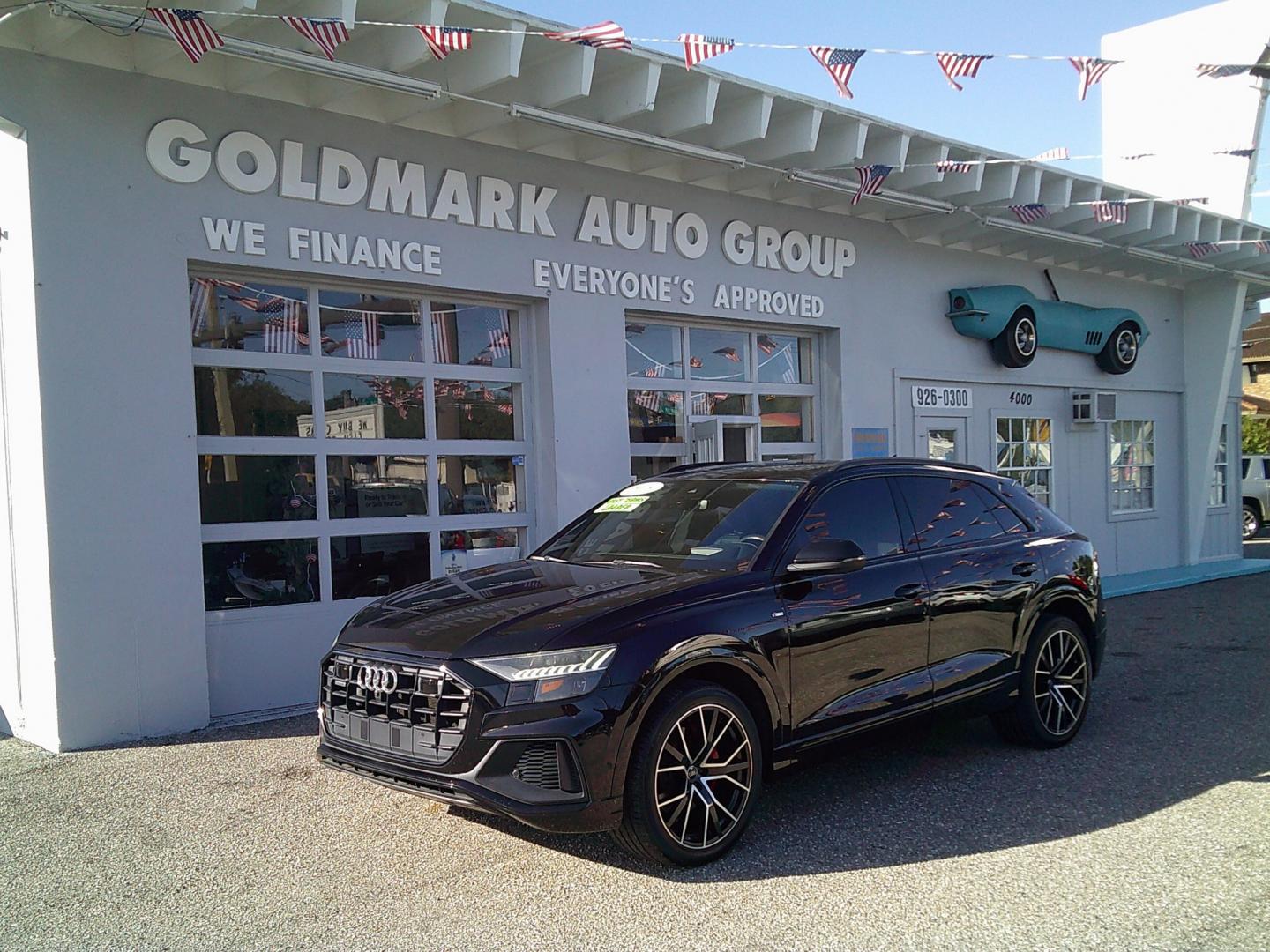 2019 Black /Black Audi Q8 3.0 TFSI Prestige quattro (WA1FVAF13KD) with an 3.0L V6 DOHC 24V TURBO engine, 8A transmission, located at 4000 Bee Ridge Road, Sarasota, FL, 34233, (941) 926-0300, 27.298664, -82.489151- Photo#6