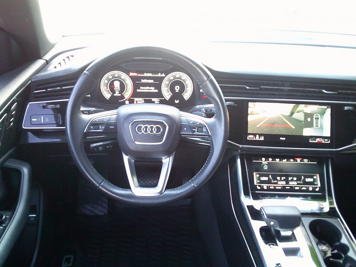 2019 Black /Black Audi Q8 3.0 TFSI Prestige quattro (WA1FVAF13KD) with an 3.0L V6 DOHC 24V TURBO engine, 8A transmission, located at 4000 Bee Ridge Road, Sarasota, FL, 34233, (941) 926-0300, 27.298664, -82.489151- Photo#11