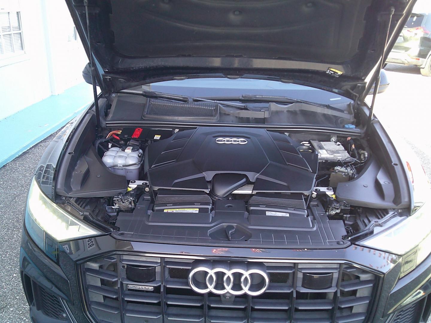 2019 Black /Black Audi Q8 3.0 TFSI Prestige quattro (WA1FVAF13KD) with an 3.0L V6 DOHC 24V TURBO engine, 8A transmission, located at 4000 Bee Ridge Road, Sarasota, FL, 34233, (941) 926-0300, 27.298664, -82.489151- Photo#25