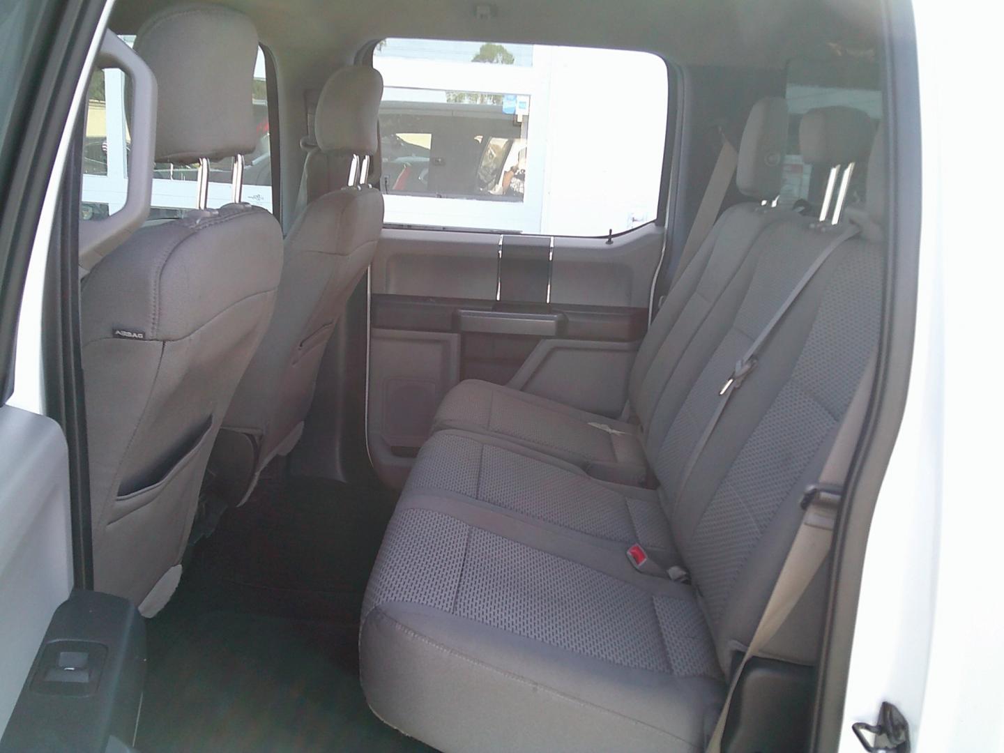 2016 White /Gray Ford F-150 XLT SuperCrew 5.5-ft. 2WD (1FTEW1C82GK) with an 3.5L V6 DOHC 24V engine, Automatic transmission, located at 4000 Bee Ridge Road, Sarasota, FL, 34233, (941) 926-0300, 27.298664, -82.489151- Photo#10