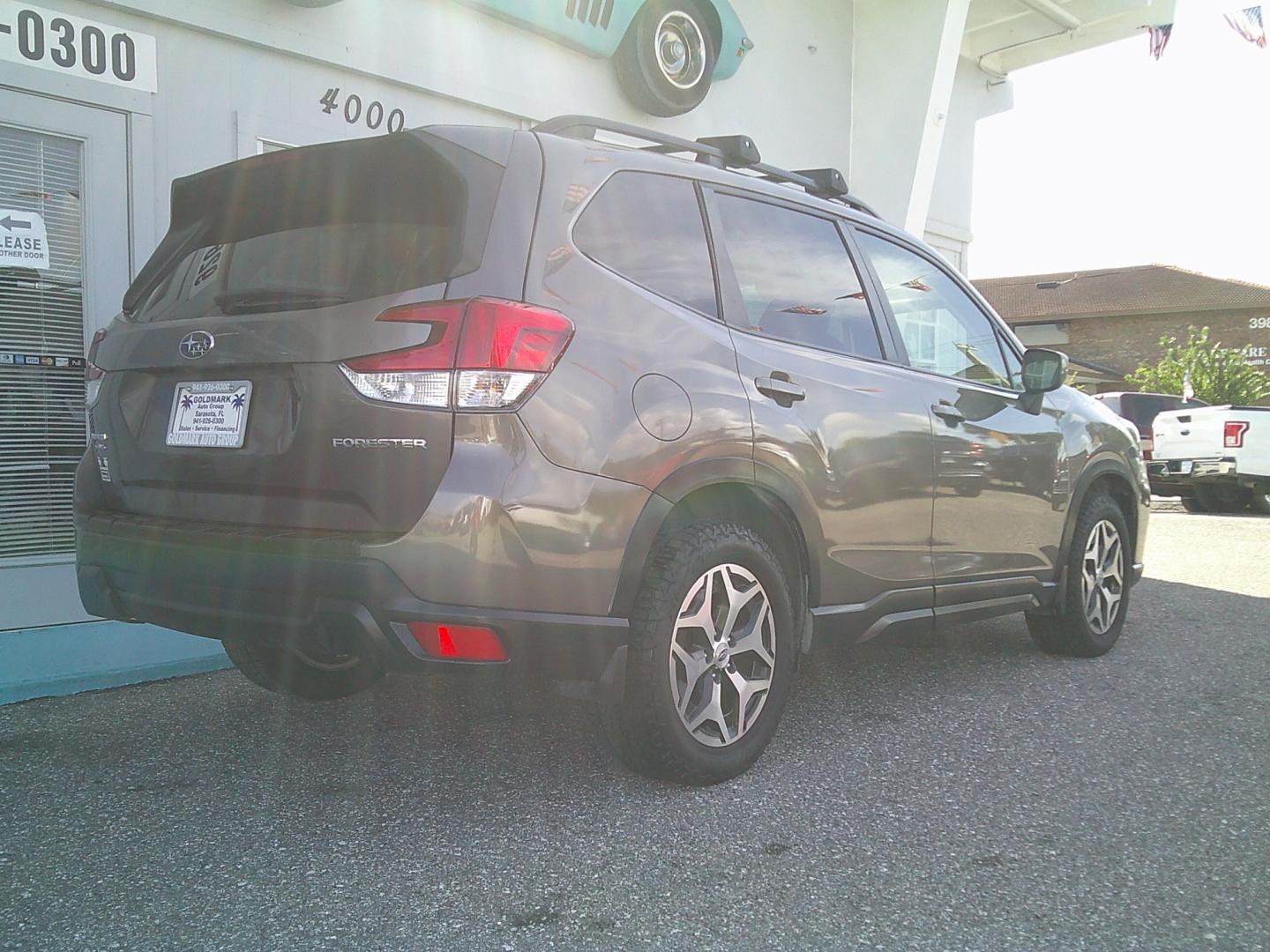 2019 Brown /Beige Subaru Forester Premium (JF2SKAGC4KH) with an 2.5L H4 SOHC 16V engine, CVT transmission, located at 4000 Bee Ridge Road, Sarasota, FL, 34233, (941) 926-0300, 27.298664, -82.489151- Photo#7