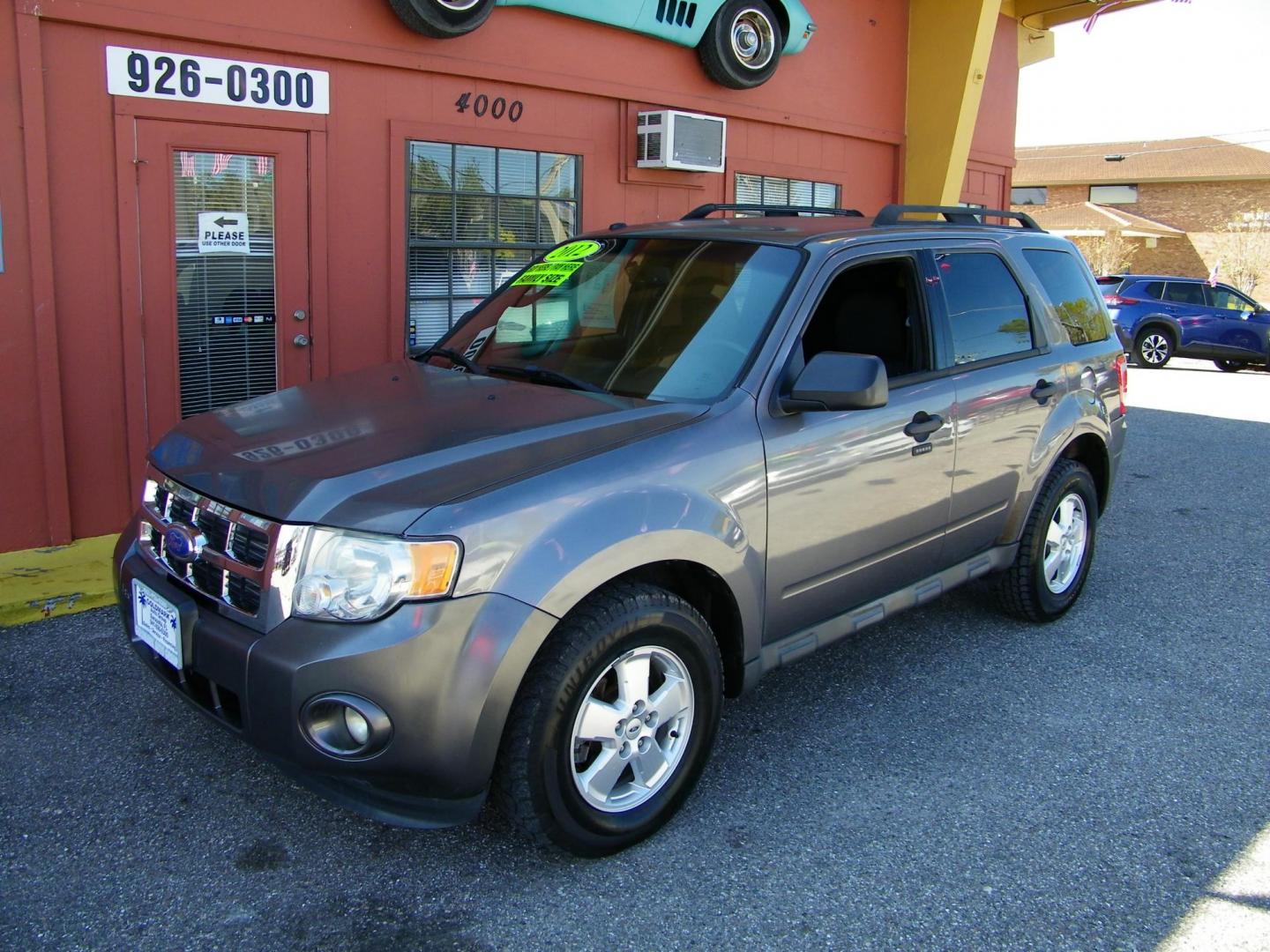 2012 Gray /Gray Ford Escape XLT (1FMCU9DG4CK) with an 3.0L Flex Fuel V6 240hp 223ft. lbs. engine, Automatic transmission, located at 4000 Bee Ridge Road, Sarasota, FL, 34233, (941) 926-0300, 27.298664, -82.489151 - Photo#0